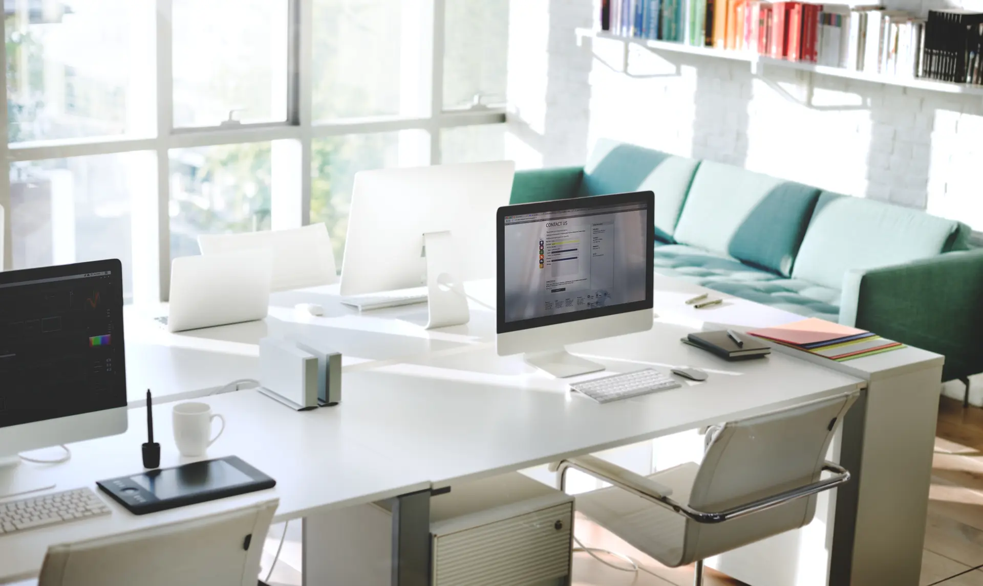 Aménagement intérieur moderne d’un bureau professionnel